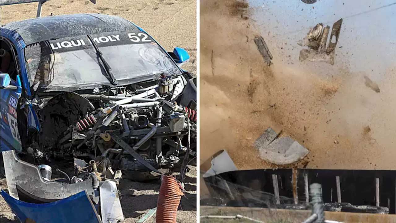 Frightening ‘airborne’ crash at the Chase ends Bathurst 12 Hour practice session