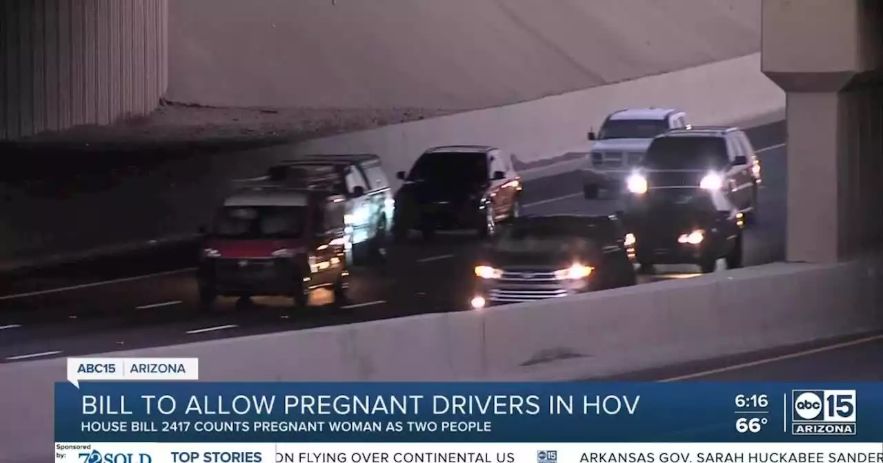 New bill allowing pregnant women to drive solo in the HOV lane sparks controversy