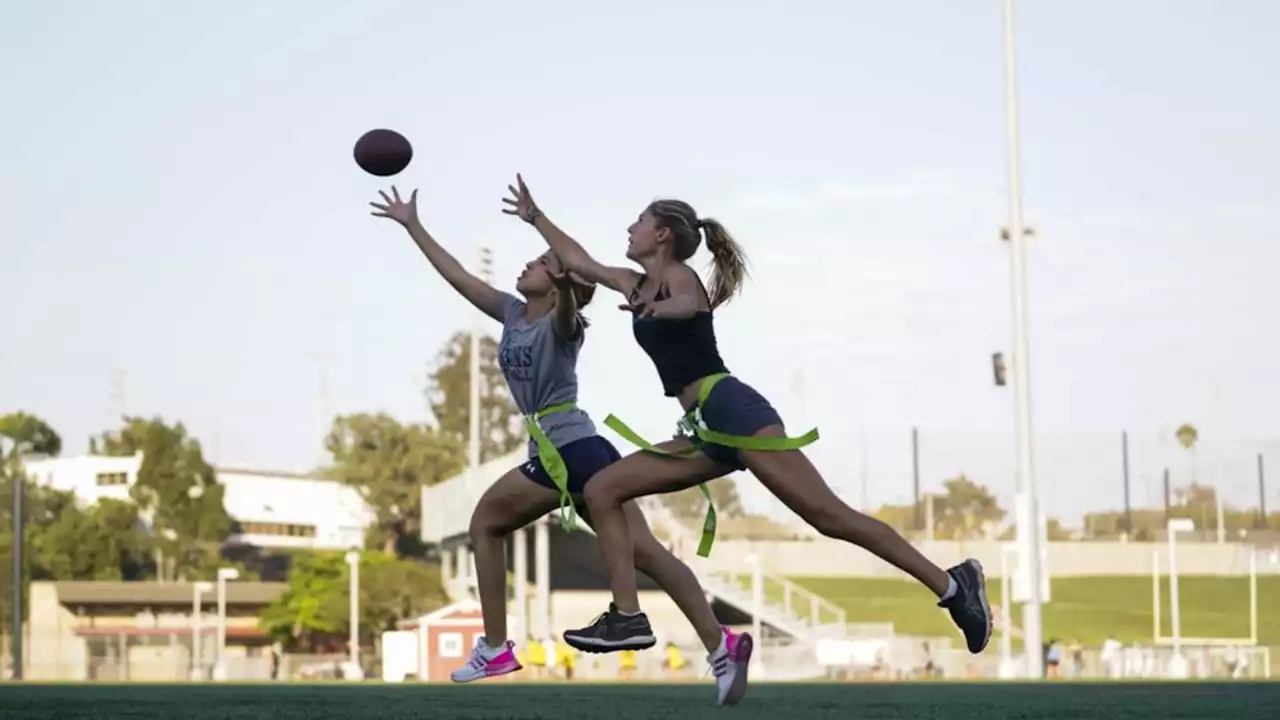 California weighs making flag football a girls' school sport