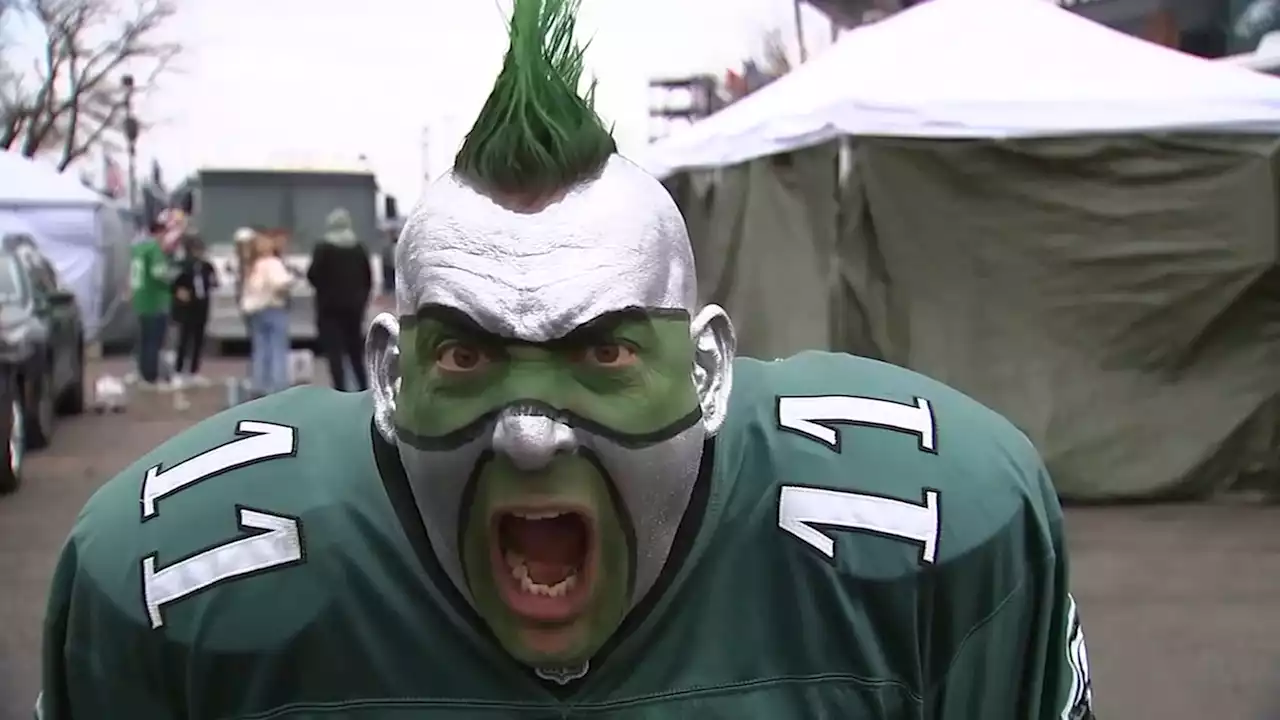 Philadelphia Eagles fans get the party started at Lot F