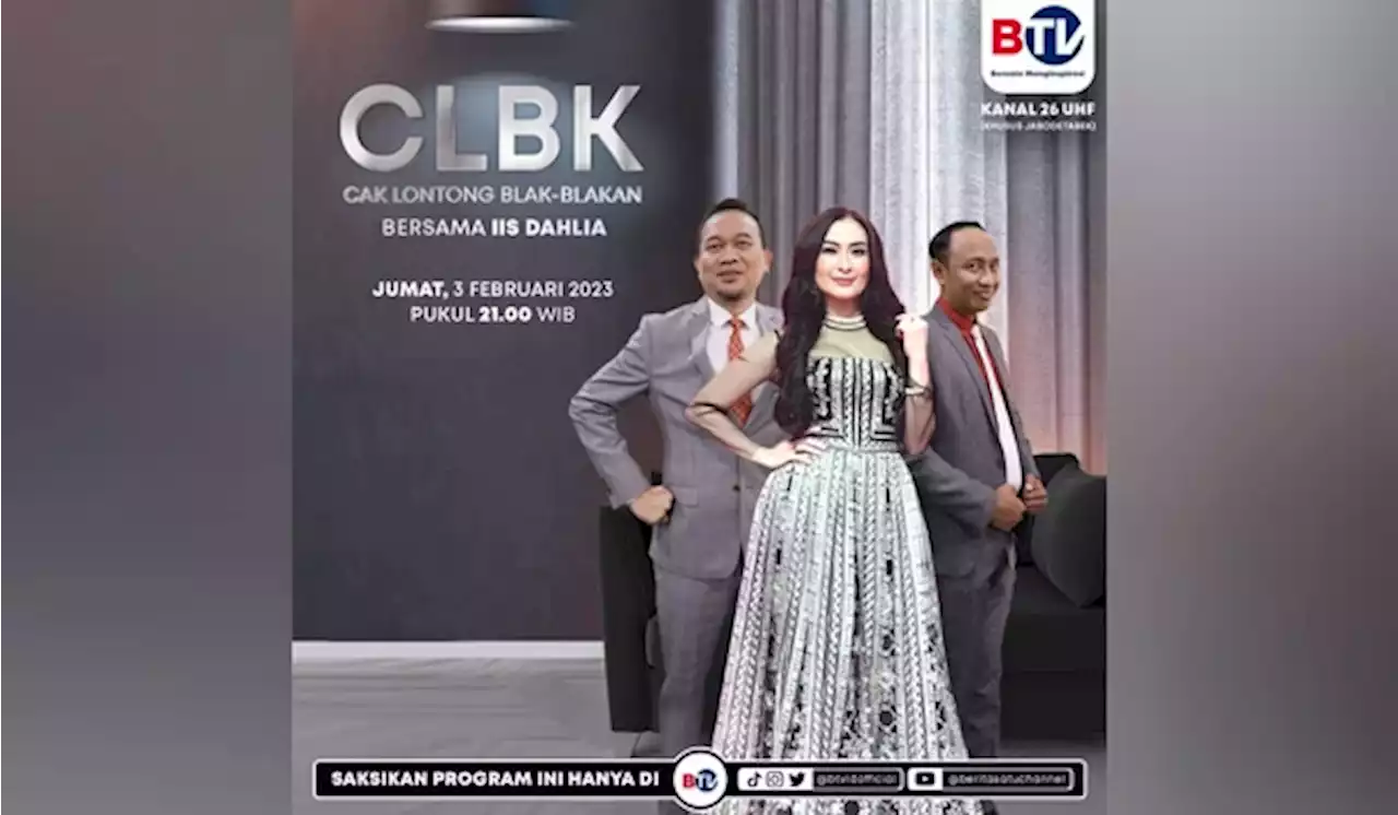 Cak Lontong Blak Blakan Bareng 'Ratu Nyinyir' Iis Dahlia di BTV