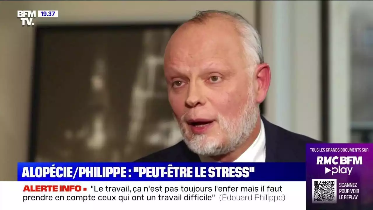 Edouard Philippe méconnaissable : “je suis atteint de…”, l'ex-Premier ministre en dit plus sur sa maladie