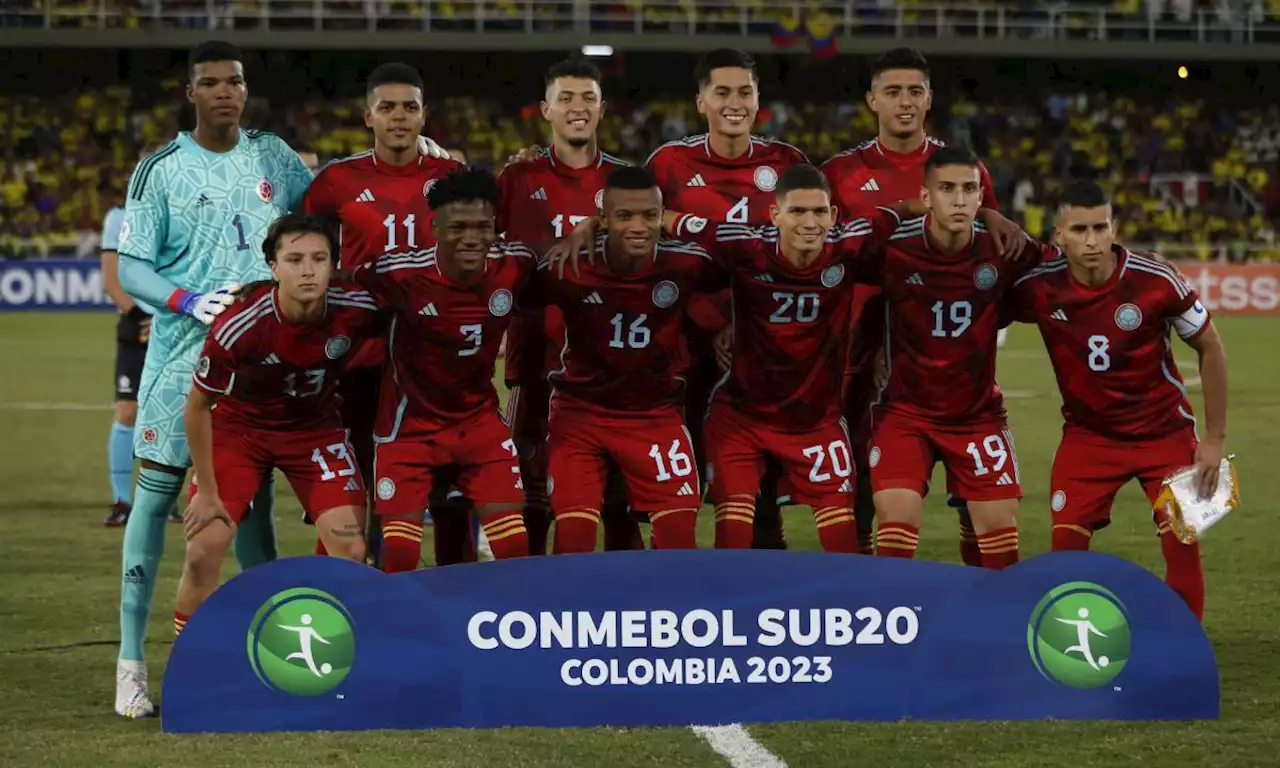 Sudamericano sub-20: ¿cuándo y contra quién es el próximo partido de Colombia?