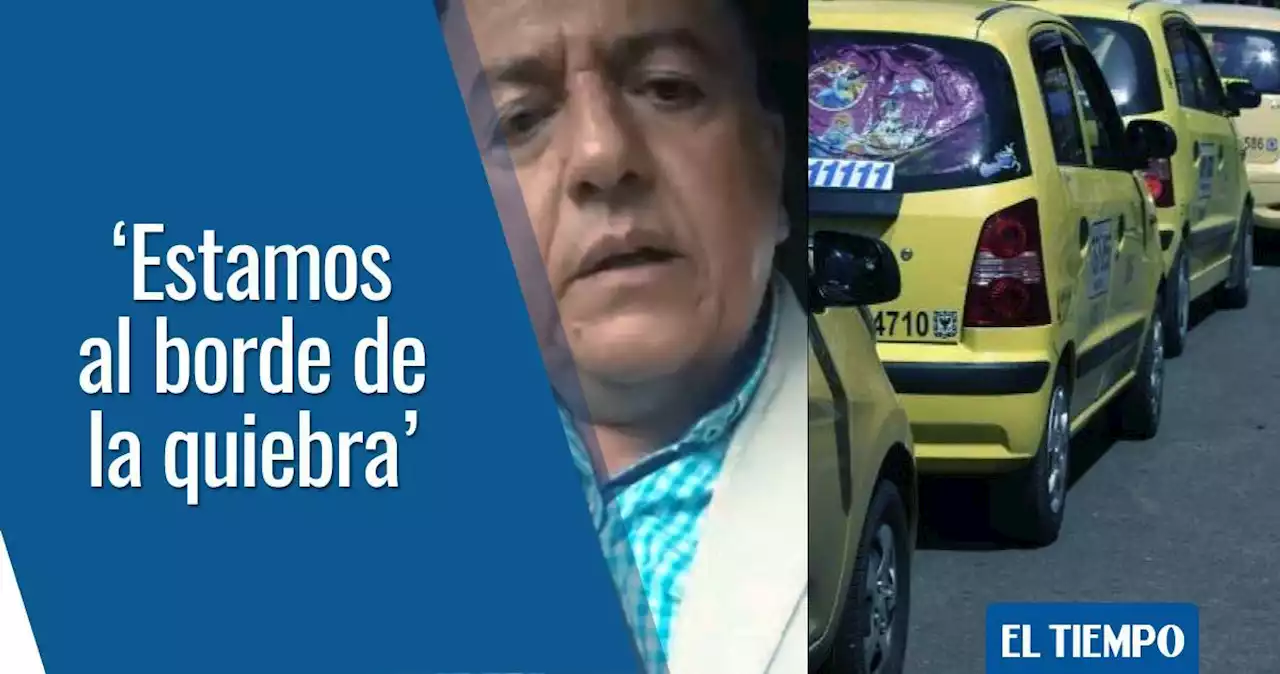 Carrera mínima de taxi debe quedar entre $18.000 y $24.000: taxista Hugo Ospina