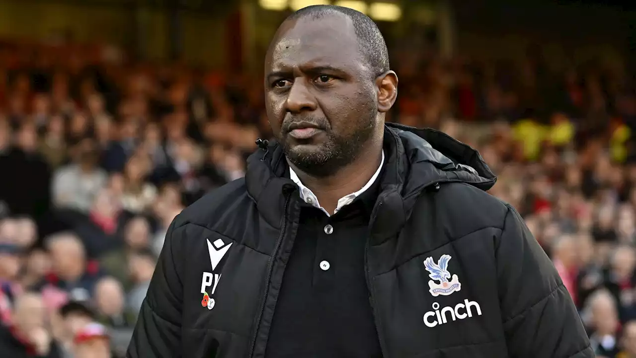 Crystal Palace boss Vieira 'troubled' by lack of black managers in top jobs - 'difficult to understand'