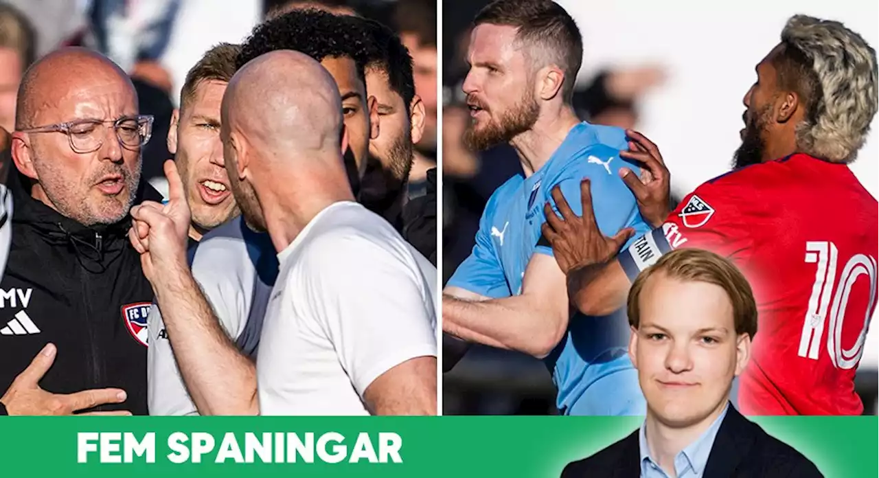 FEM SPANINGAR: 'MFF:s match höll på att urarta - Rydström tokig'