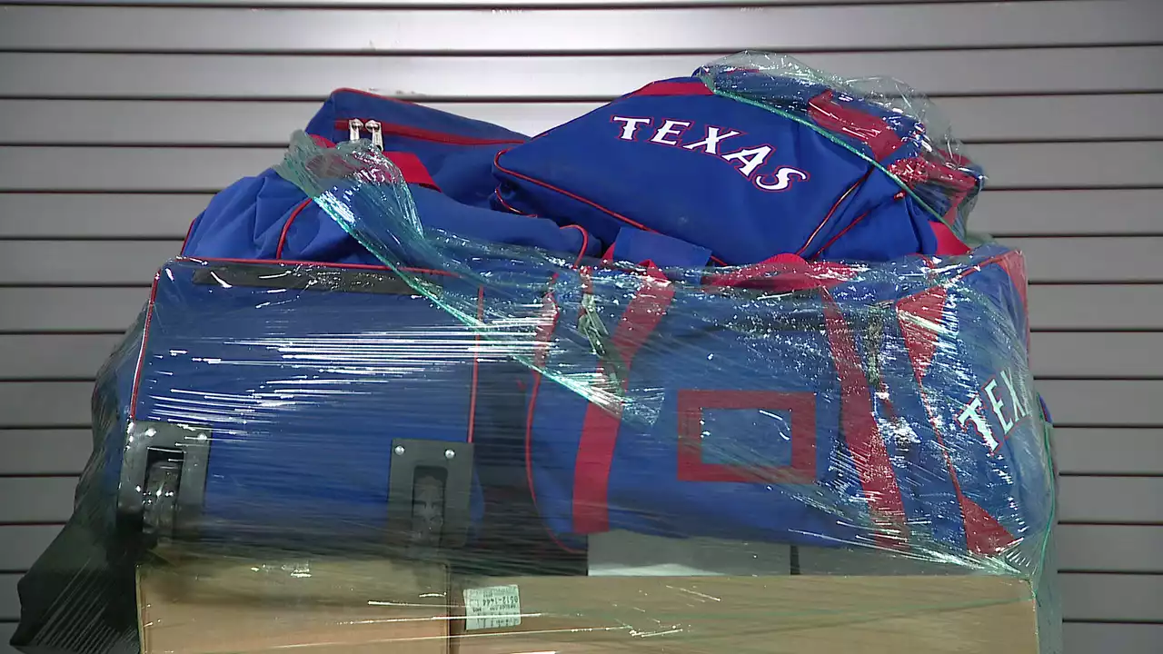 Texas Rangers equipment truck heads to Arizona for Spring Training