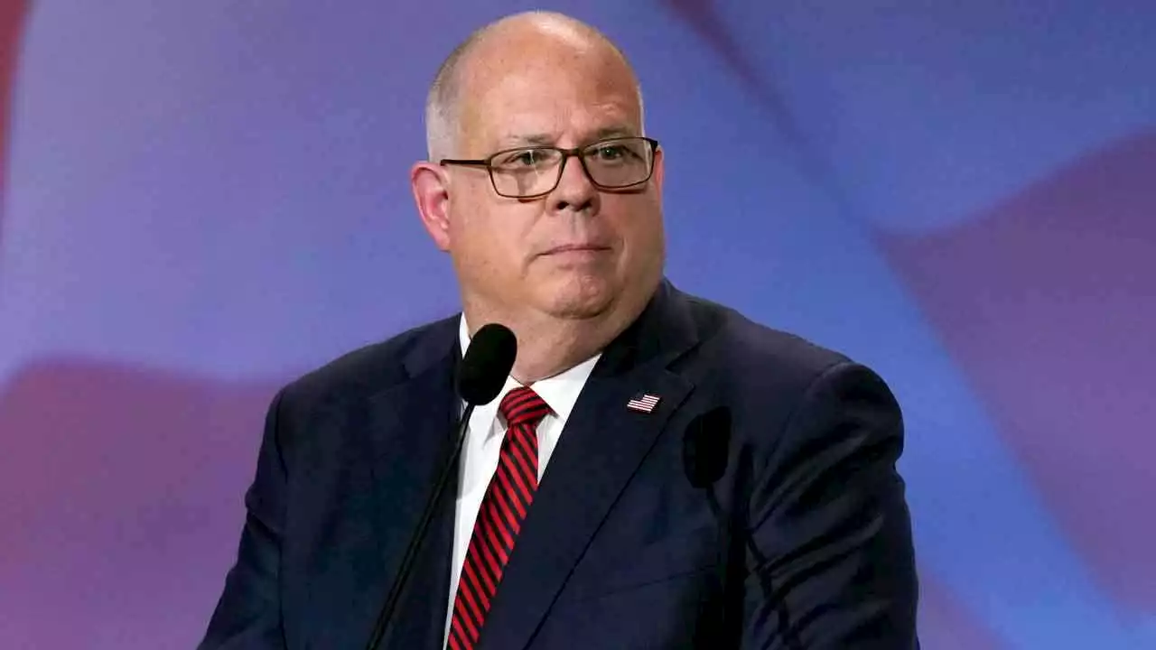 Potential 2024 contender Larry Hogan evades when asked if he'd support Donald Trump if he wins GOP nomination