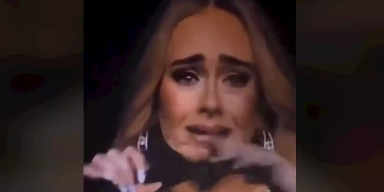 Watch the Tear Jerker Moment Adele Cried Onstage While Honoring a Fan's Late Wife