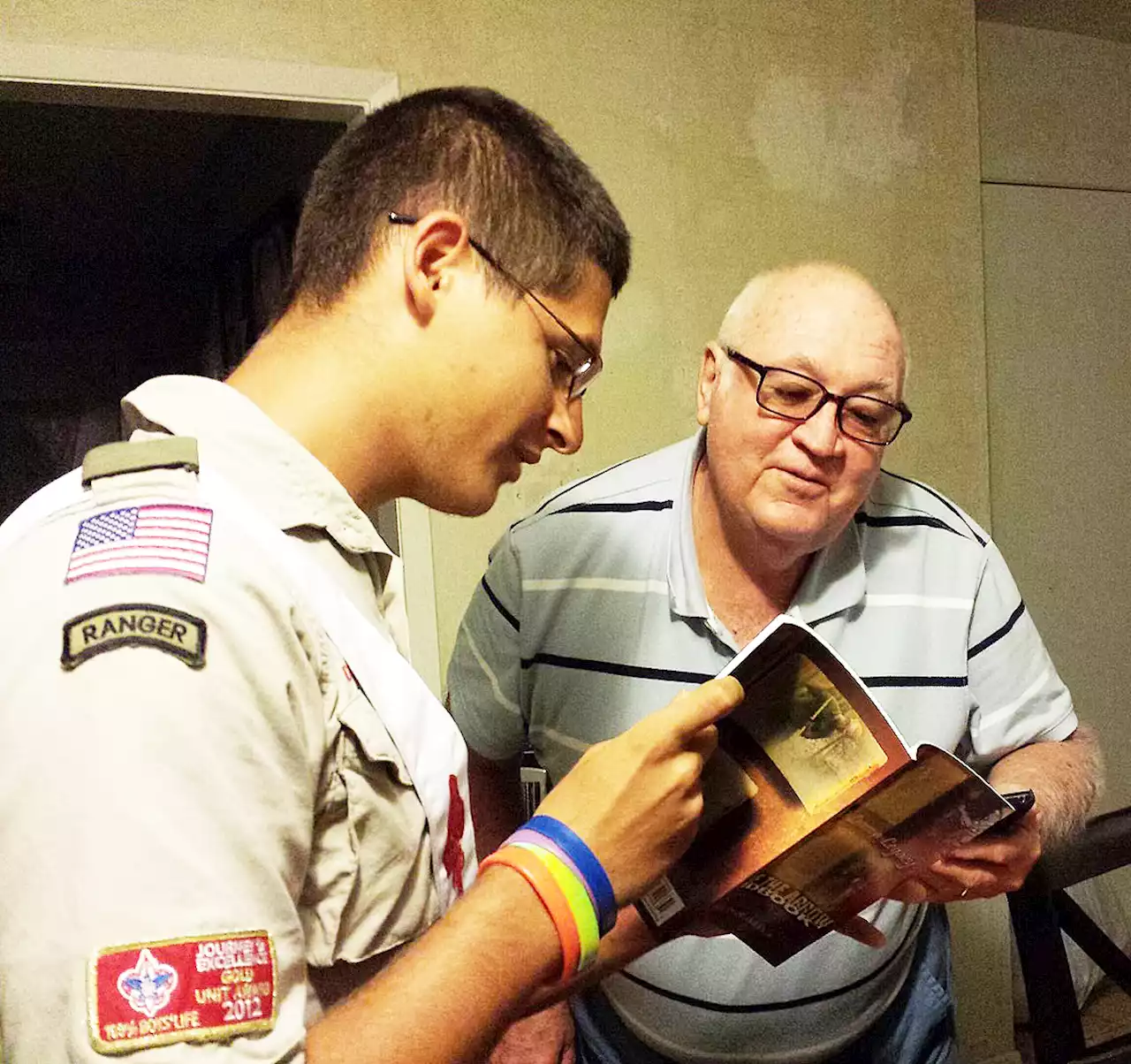 Kingwood grandfather survives two heart attacks after quick actions by his Eagle Scout grandson