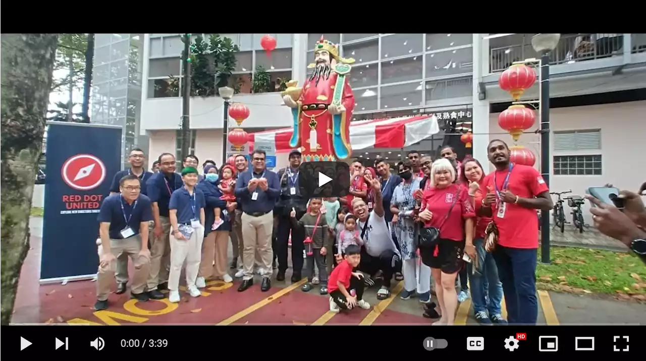 Red Dot United engaged residents in 3 constituencies during CNY walkabout - Singapore News