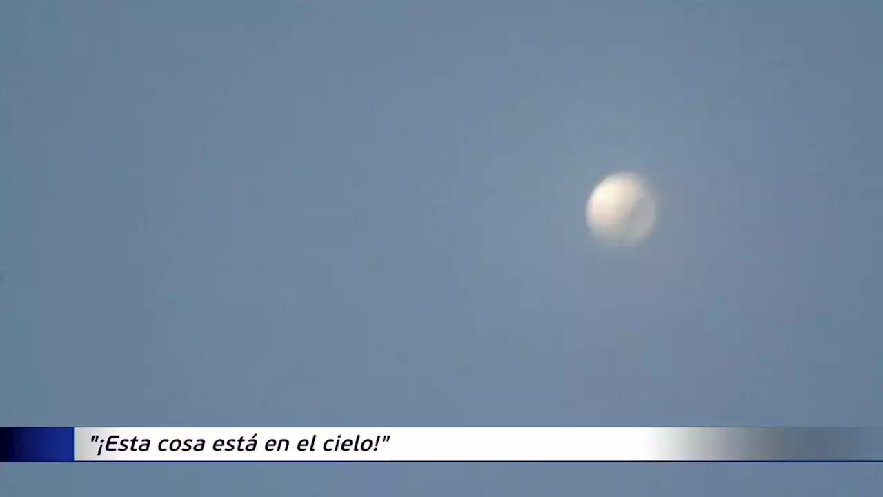 Estados Unidos detecta un presunto globo espía chino en Montana y los republicanos piden derribarlo