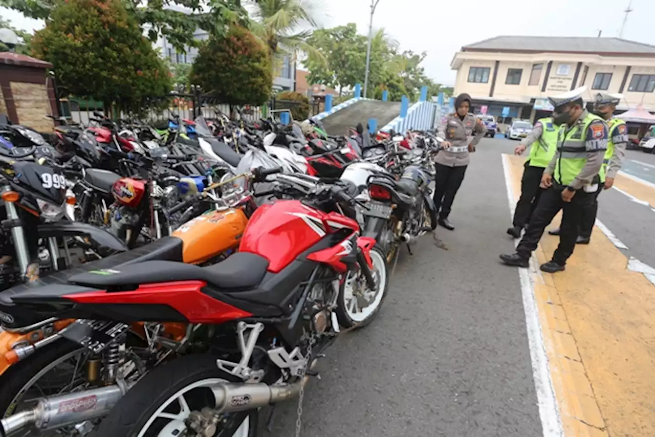 Razia Kendaraan Berknalpot Brong di Kota Madiun Terus Lanjut