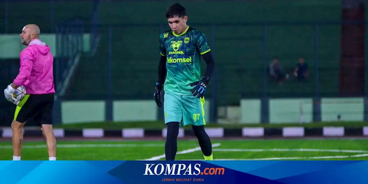 Kiper Baru Persib Mario Londok Kewalahan Jalani Latihan Perdana