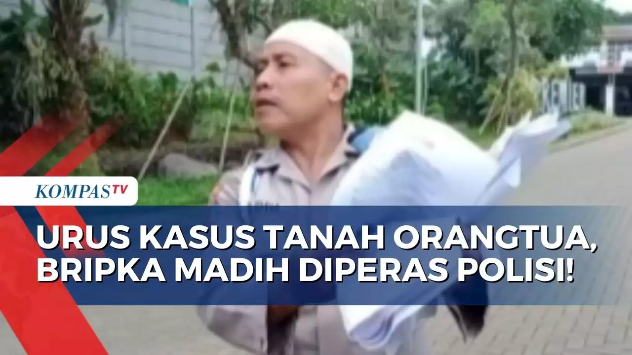 Bripka Madih Kecewa dan Marah Karena Diperas Oknum Polisi saat Urus Kasus Tanah Orangtuanya!