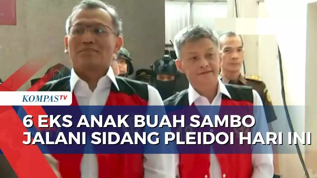 Hari Ini, 6 Mantan Anak Buah Sambo Akan Sampaikan Nota Pembelaan di Sidang Pleidoi!