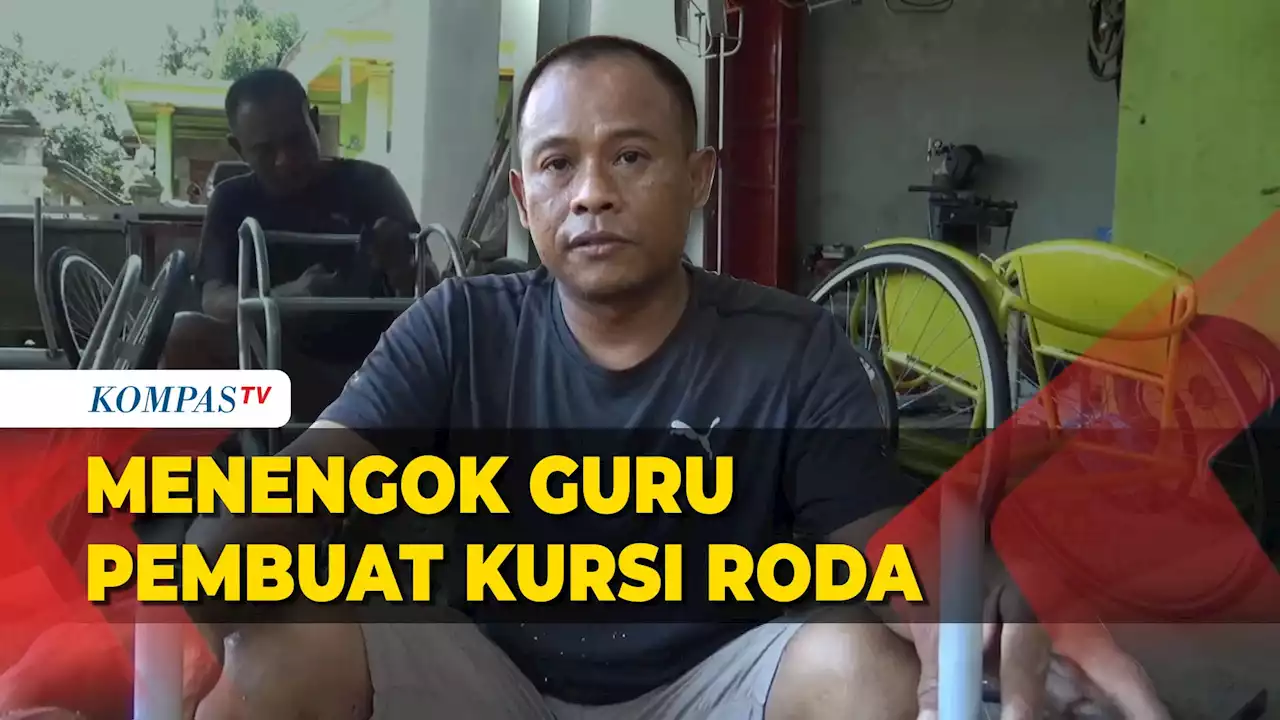 Mengintip Produksi Kursi Roda Khusus Atlet Buatan Tangan Asal Klaten