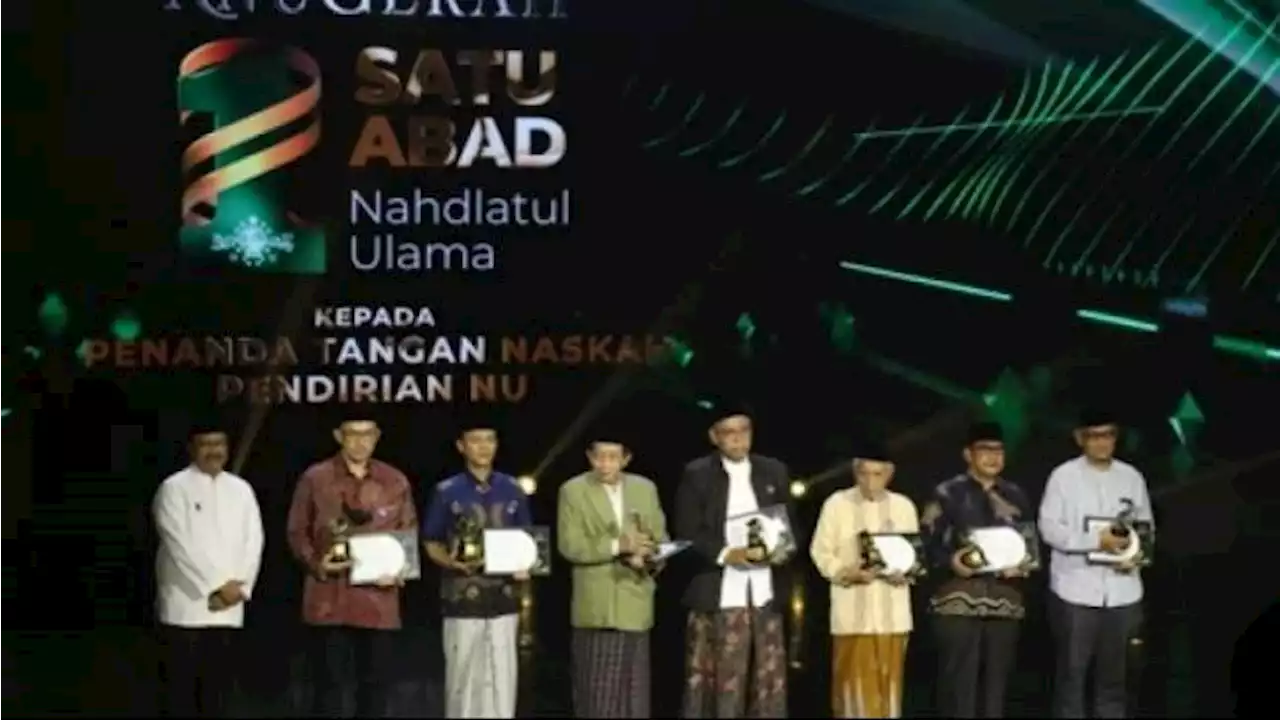 PBNU Beri Penghargaan Anugerah Satu Abad Nahdlatul Ulama, Ini Daftar Lengkapnya