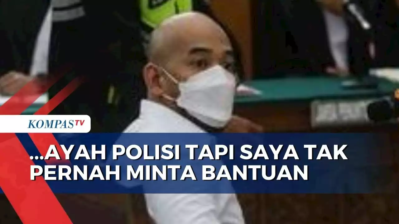 Pleidoi Baiquni Wibowo: Ayah Polisi Tapi Saya Tak Pernah Minta Bantuan!