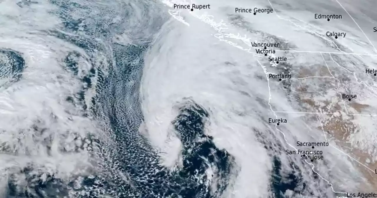 'Dragon' storm front brings showers back to the Bay Area