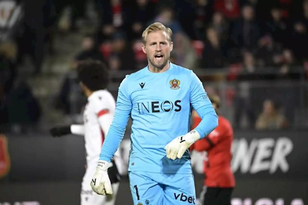 Le gardien de Nice Kasper Schmeichel a retrouvé la forme et la confiance