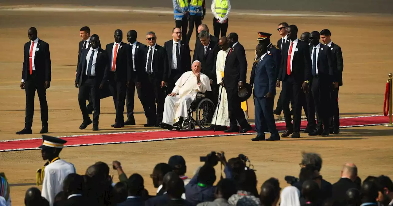 Le pape en mission pour la paix au Soudan du Sud