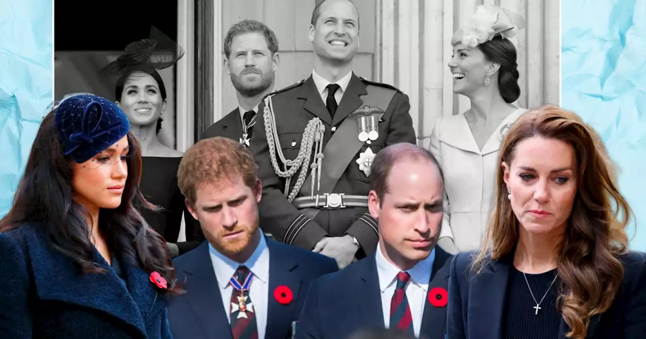 Cambridge vs Sussex : comment les relations entre Harry, William, Meghan et Kate se sont dégradées