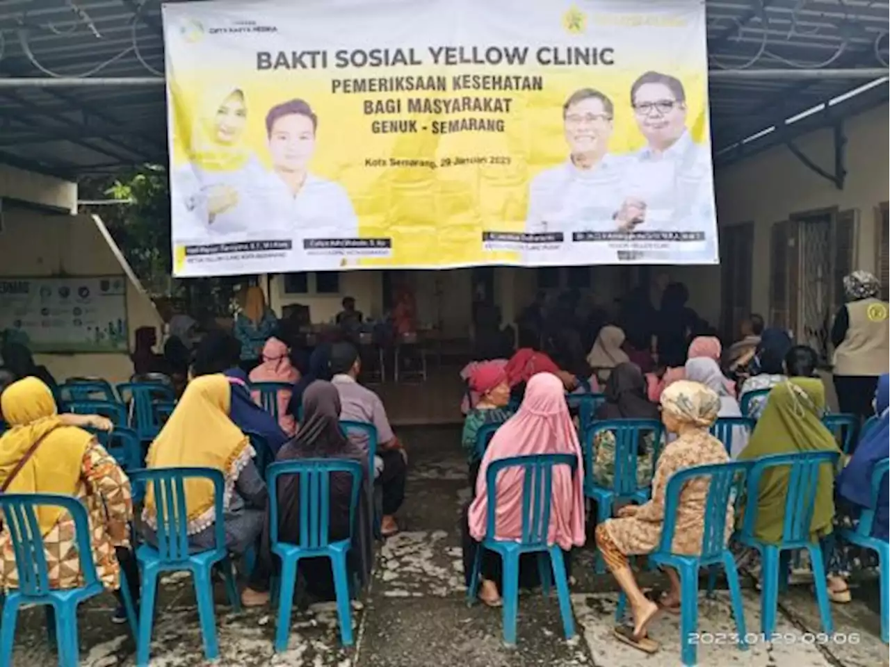 Airlangga Instruksikan Yellow Clinic Bantu Masyarakat Kota Semarang Dari Penyakit Dampak Banjir