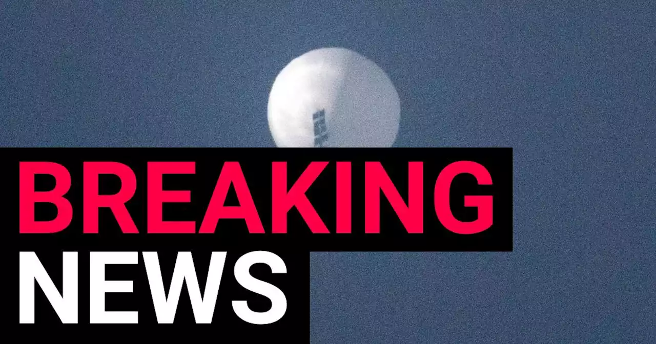 China claims 'spy balloon' hovering above US is a weather device