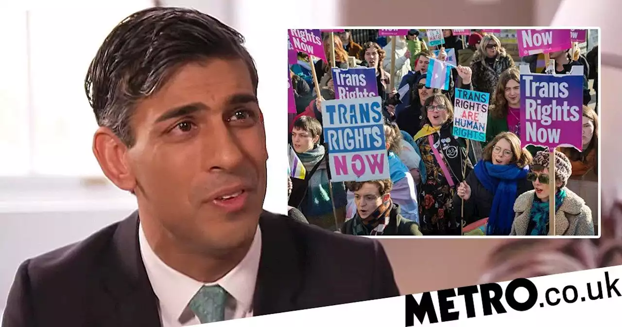 Rishi Sunak wades into trans row declaring 'biological sex really matters'