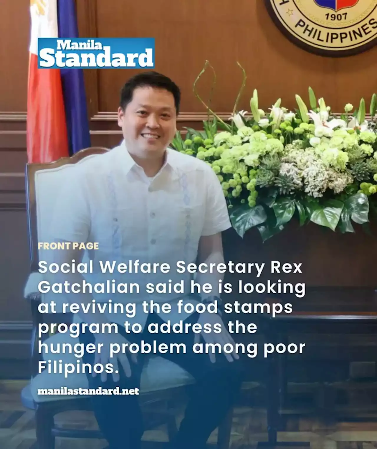 DSWD eyes food stamp revival to address hunger