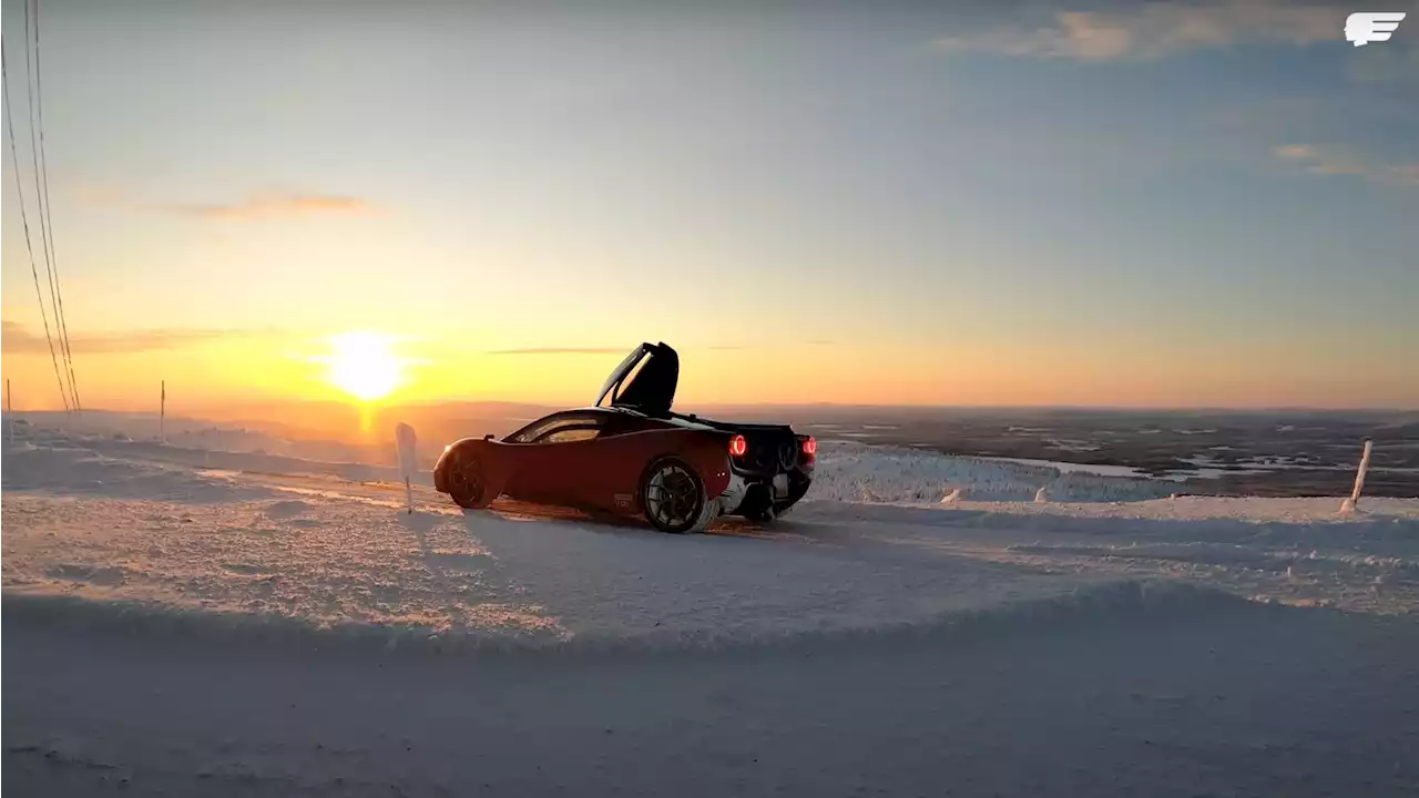 Gordon Murray T.50 under goes cold-weather testing