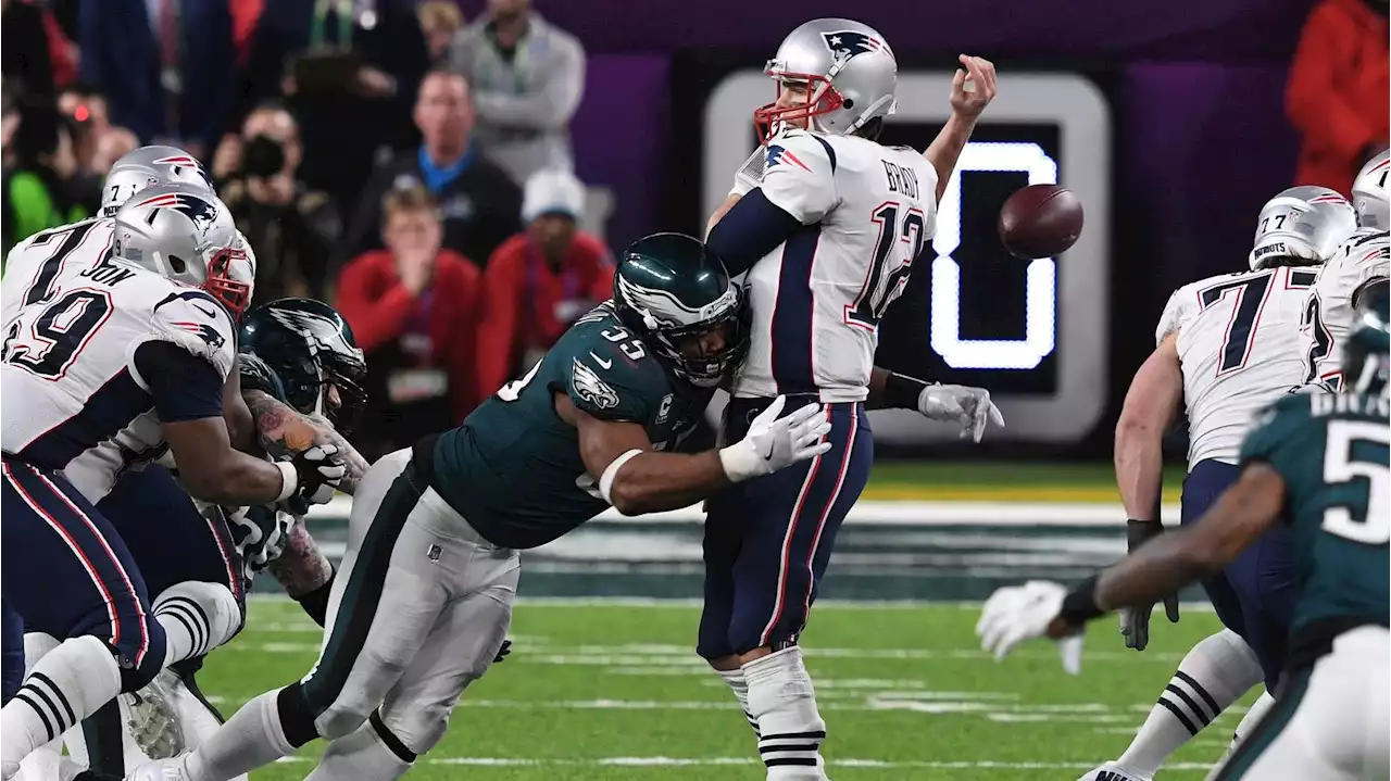 How Tom Brady Strip Sack in Super Bowl Changed Eagles Legend's Life