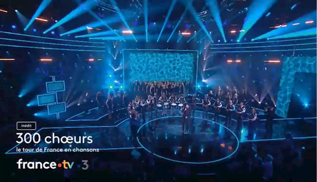 « 300 Chœurs : Le tour de France en chansons » avec Vincent Niclo, Slimane, Patrick Fiori et de nombreux artistes sur France 3 ce vendredi 3 février 2023 (Bande-annonce)