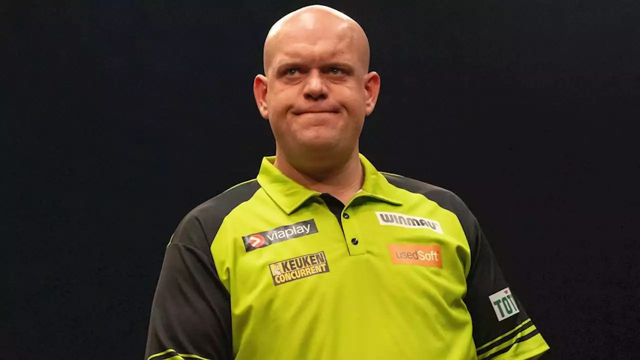 Van Gerwen verliest finale in Belfast bij openingsdag Premier League