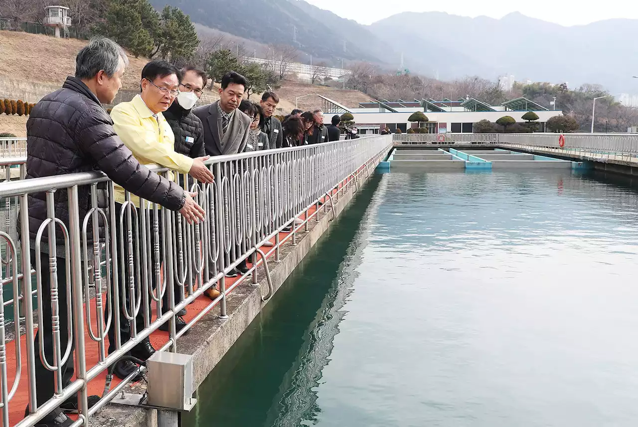 창원 수돗물, 국제인정 추진 ... 홍남표 시장, 현장점검