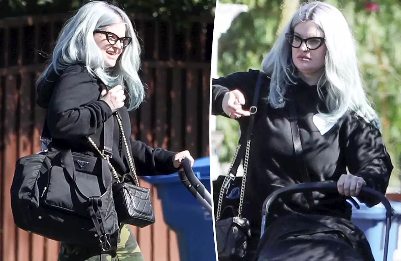 Kelly Osbourne spotted for first time with newborn son Sydney