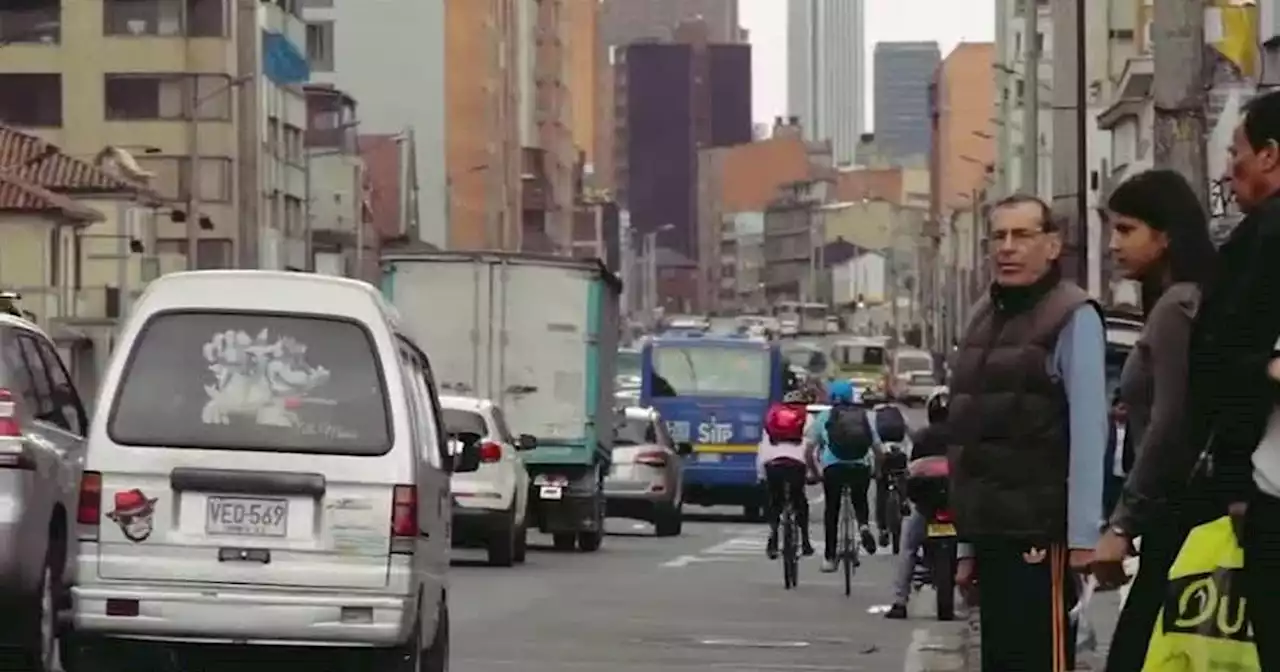 Movilidad Bogotá: bloqueo de manifestantes genera afectación vial en el centro de la ciudad