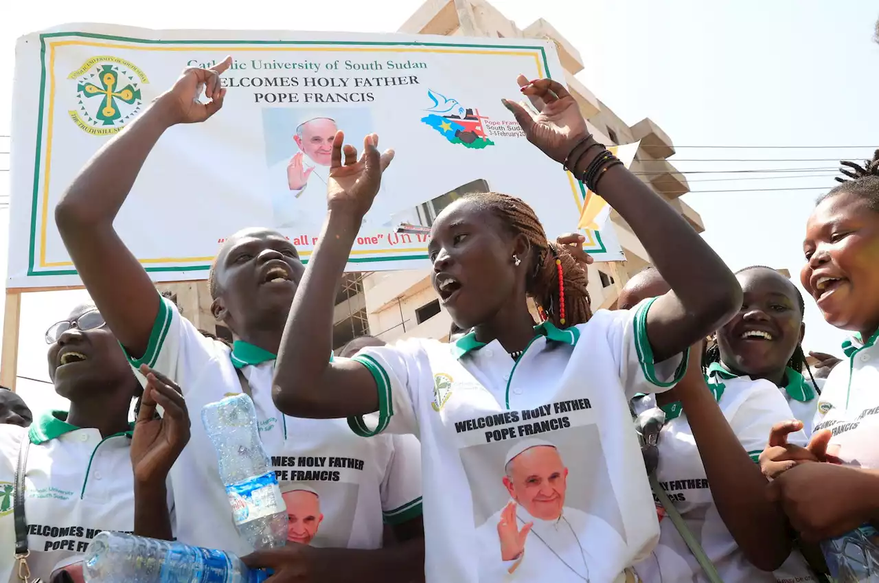 Pope Francis arrives in volatile South Sudan for ‘pilgrimage of peace’