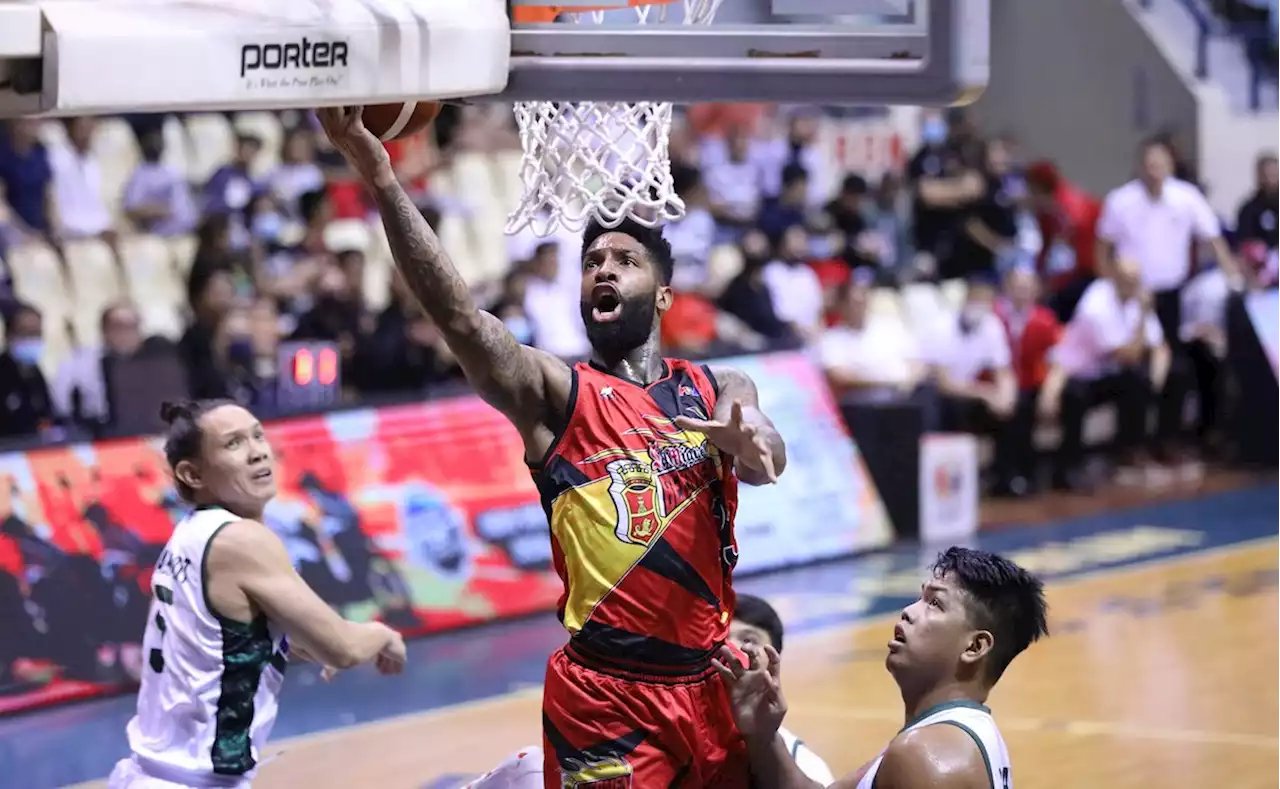 San Miguel dominates anew, blows out Terrafirma by 20 to stay perfect