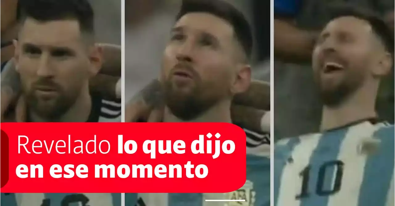 Lionel Messi, perplejo al ver por primera vez la camiseta de Argentina con tres estrellas y parche de campeón del mundo