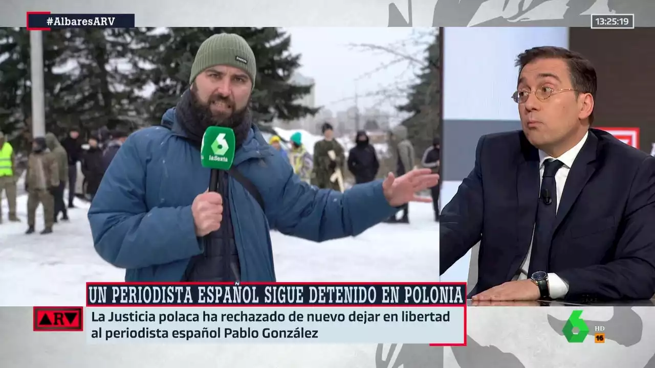 Albares advierte sobre el caso del periodista Pablo González: 'Los cargos contra él son muy graves'