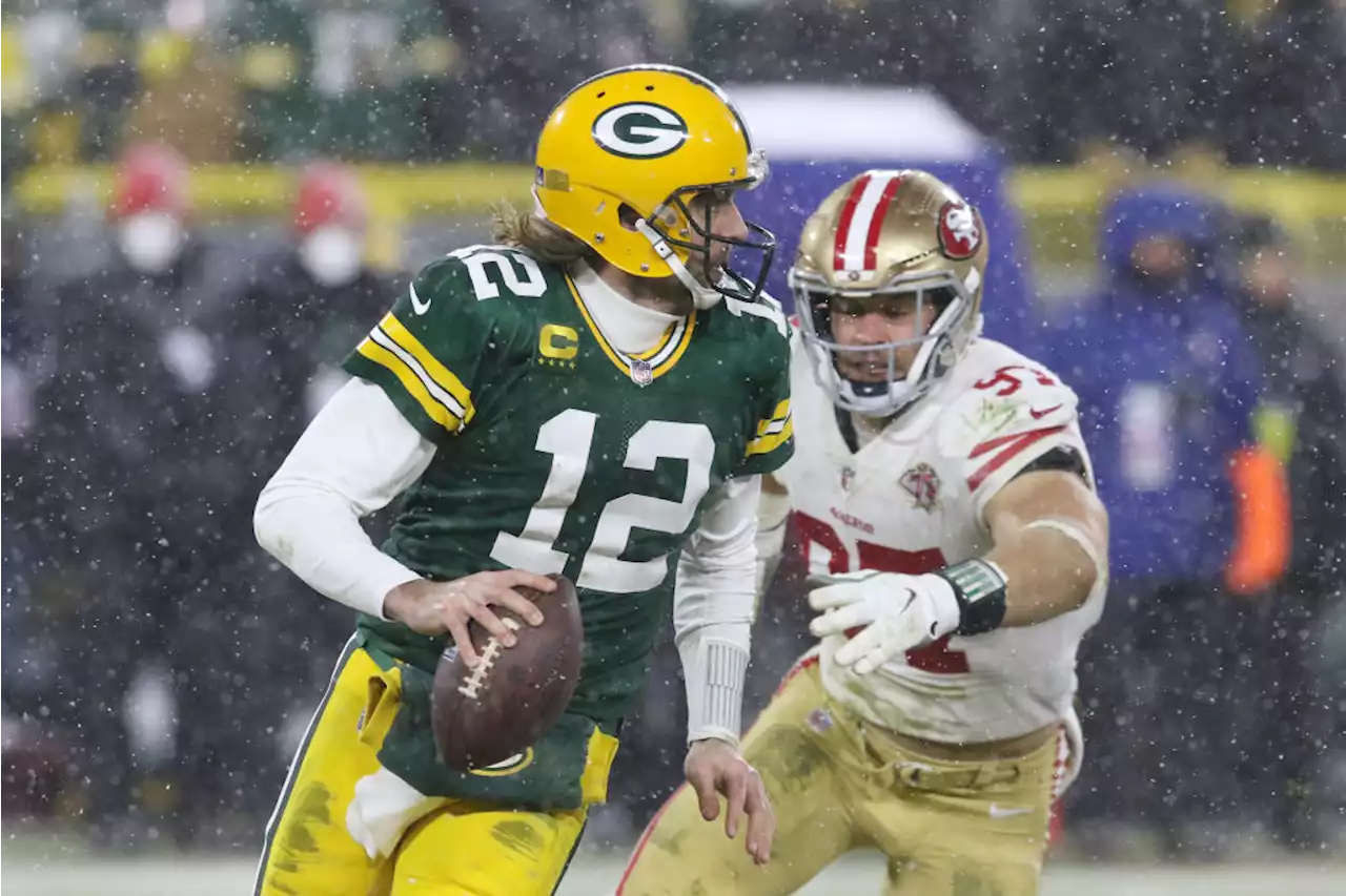 While at Pebble Beach, Aaron Rodgers says he will not go to 49ers