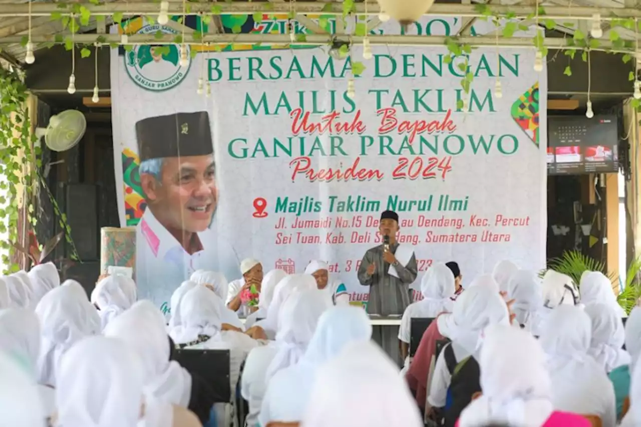 Demi Kemaslahatan Umat, TGS Ganjar Sumut Perkuat Peran Majelis Taklim