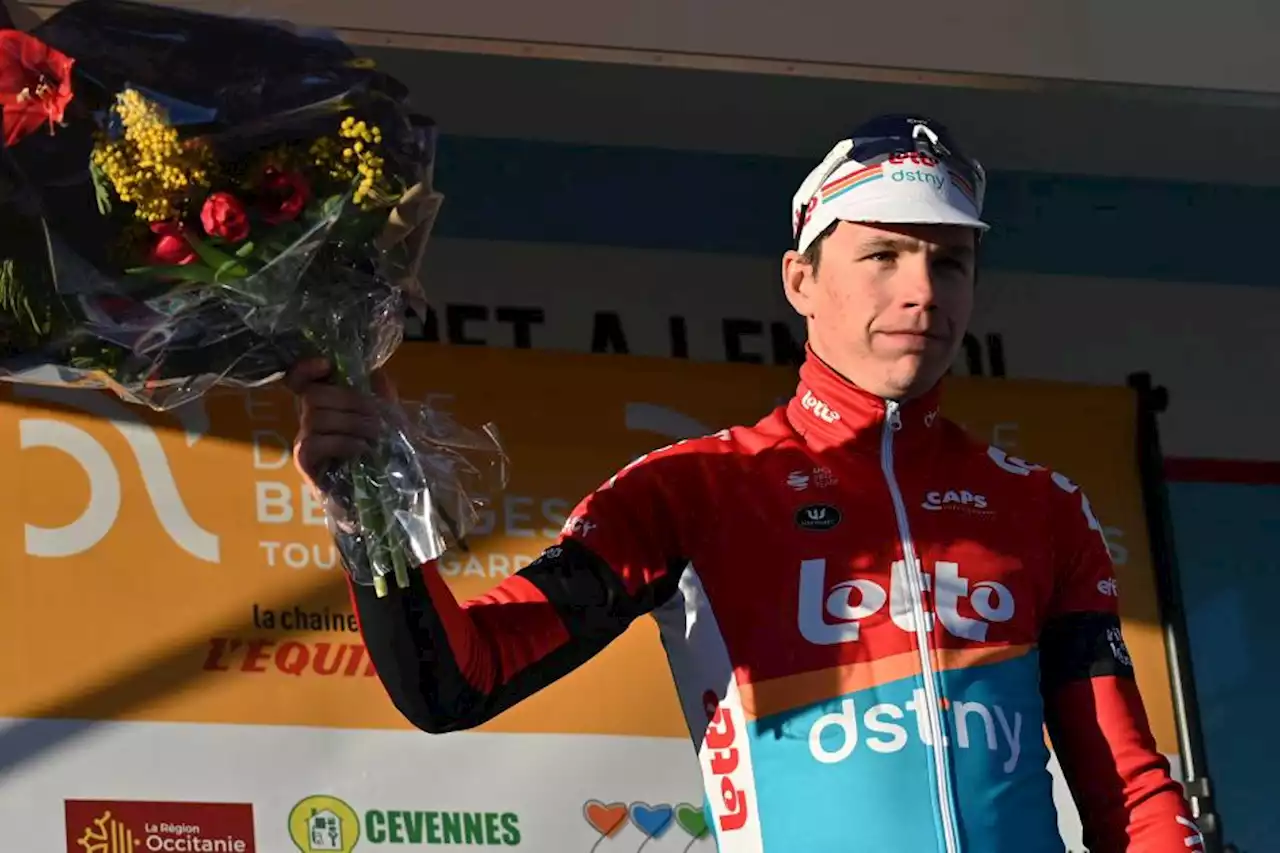 Etoile de Bessèges: leader du général, Arnaud De Lie remporte la troisième étape