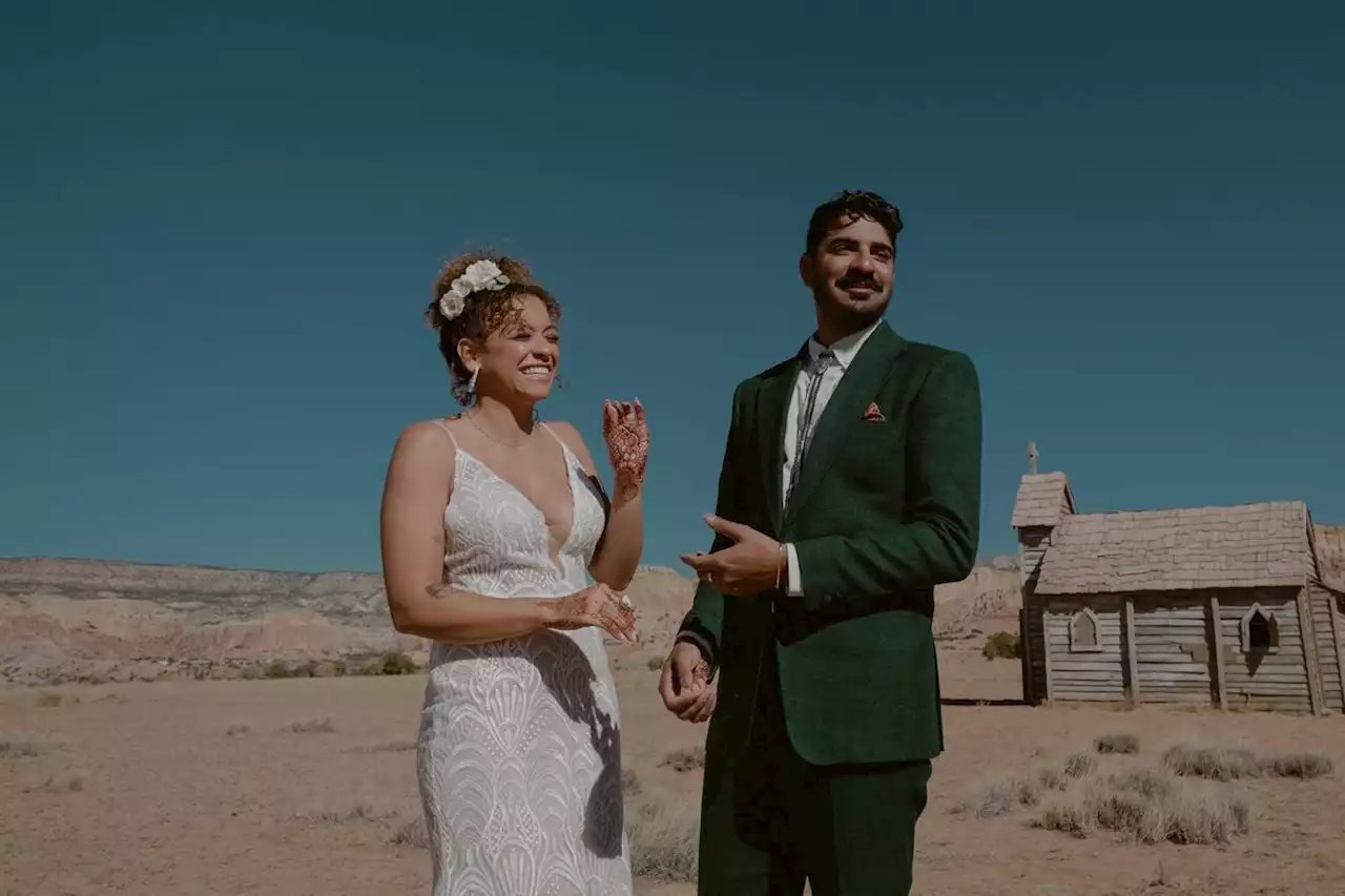 At Georgia O’Keeffe’s Ghost Ranch, an ‘Epic’ Wedding