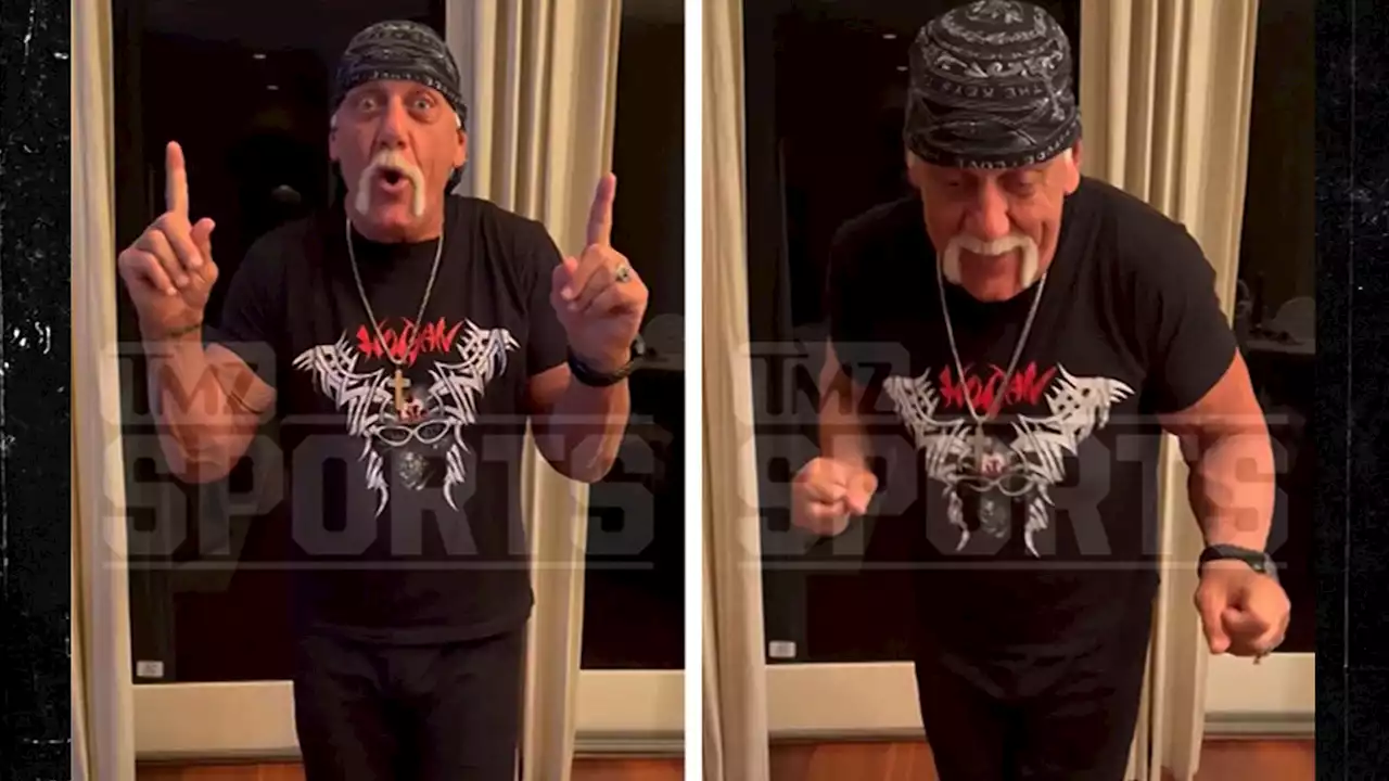 Hulk Hogan Says Kurt Angle's Wrong About Health, Walks On Video To Prove It