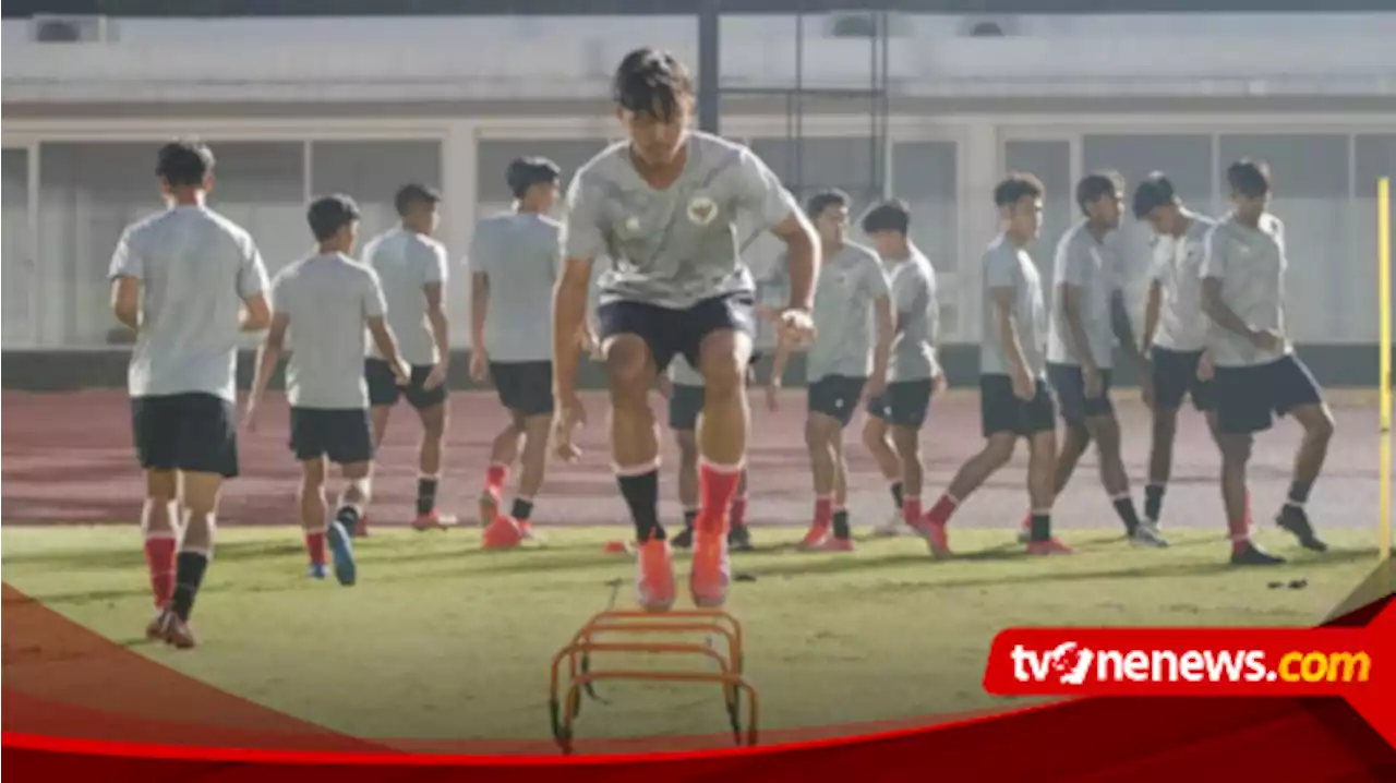 Jelang Piala Asia U-20 2023, Timnas Indonesia Gelar Latihan Perdana di Lapangan