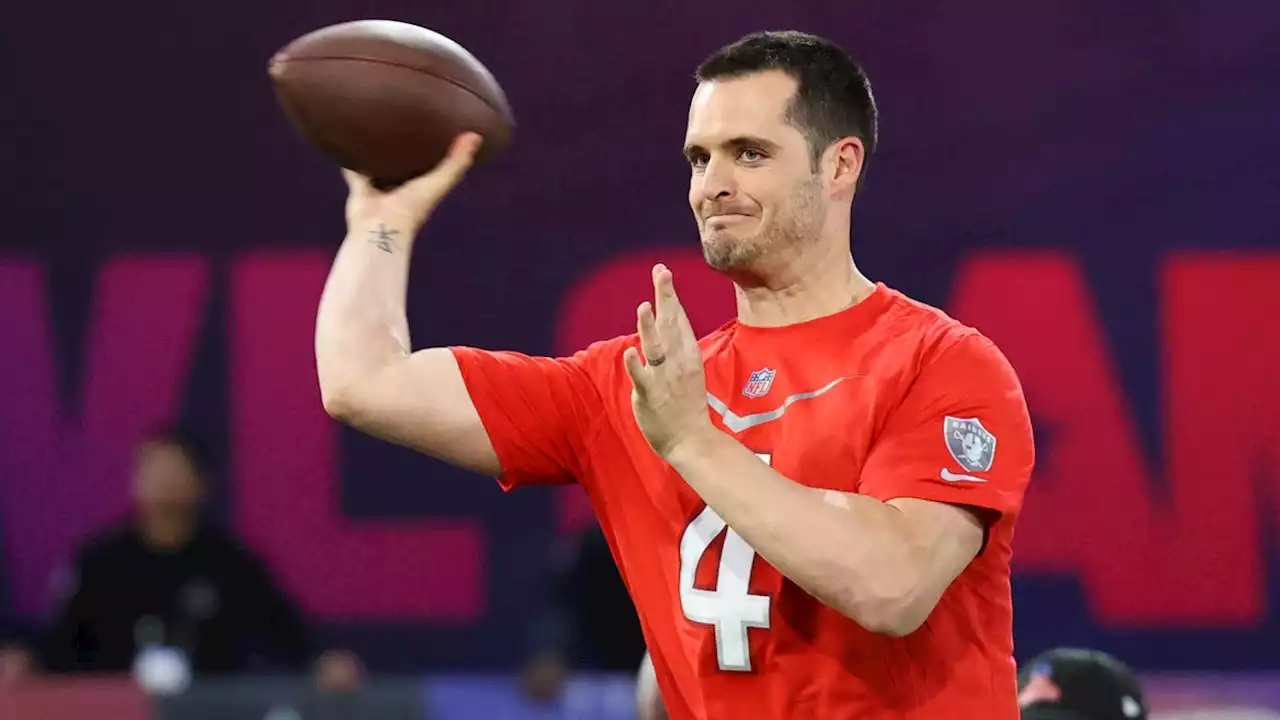 Derek Carr jokes about his playing career with Las Vegas Raiders at Pro Bowl Games