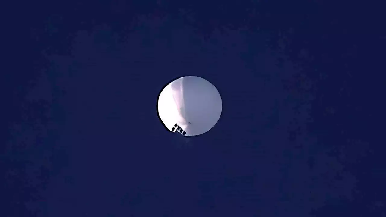 Big China spy balloon moving east over US, Pentagon says